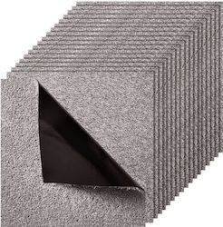 Vevor Σετ Πλαστικό Δάπεδο με 10 Πλακάκια 12mm Καφέ