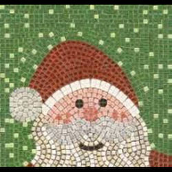 Alea Mosaic Create Your Mosaic Now Mini Ceramic Tiles 20x20cm Santa Claus