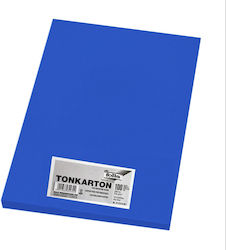 Folia Carton A4 220g Albastru Ultramarin