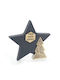 Zivas Hanging Lucky Charm Star Gray 1pcs