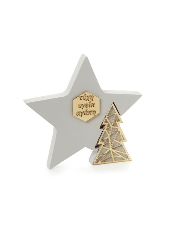 Zivas Hanging Lucky Charm Star Gray 1pcs
