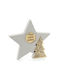 Zivas Hanging Lucky Charm Star Gray 1pcs
