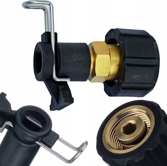 Adapter M22 – 8 Mm Socket Bosch Aqt Black+decker Stanley Stiga Hose Gun Pressure Washer