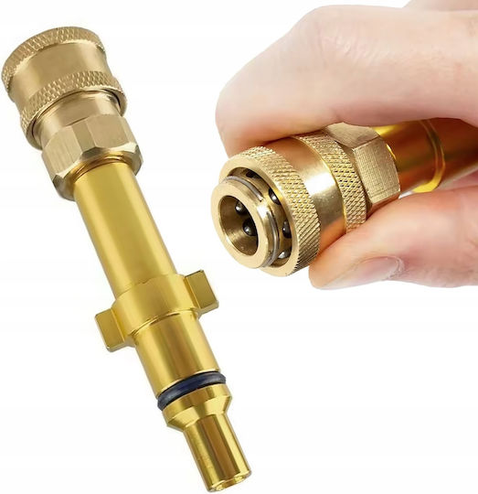 Jetlink Brasspro Nh-ak – Brass Adapter Nilfisk Huter Anlu Kolner Washers 1/4" Quick Coupling Adapter Foamers Accessories Durable Resistant