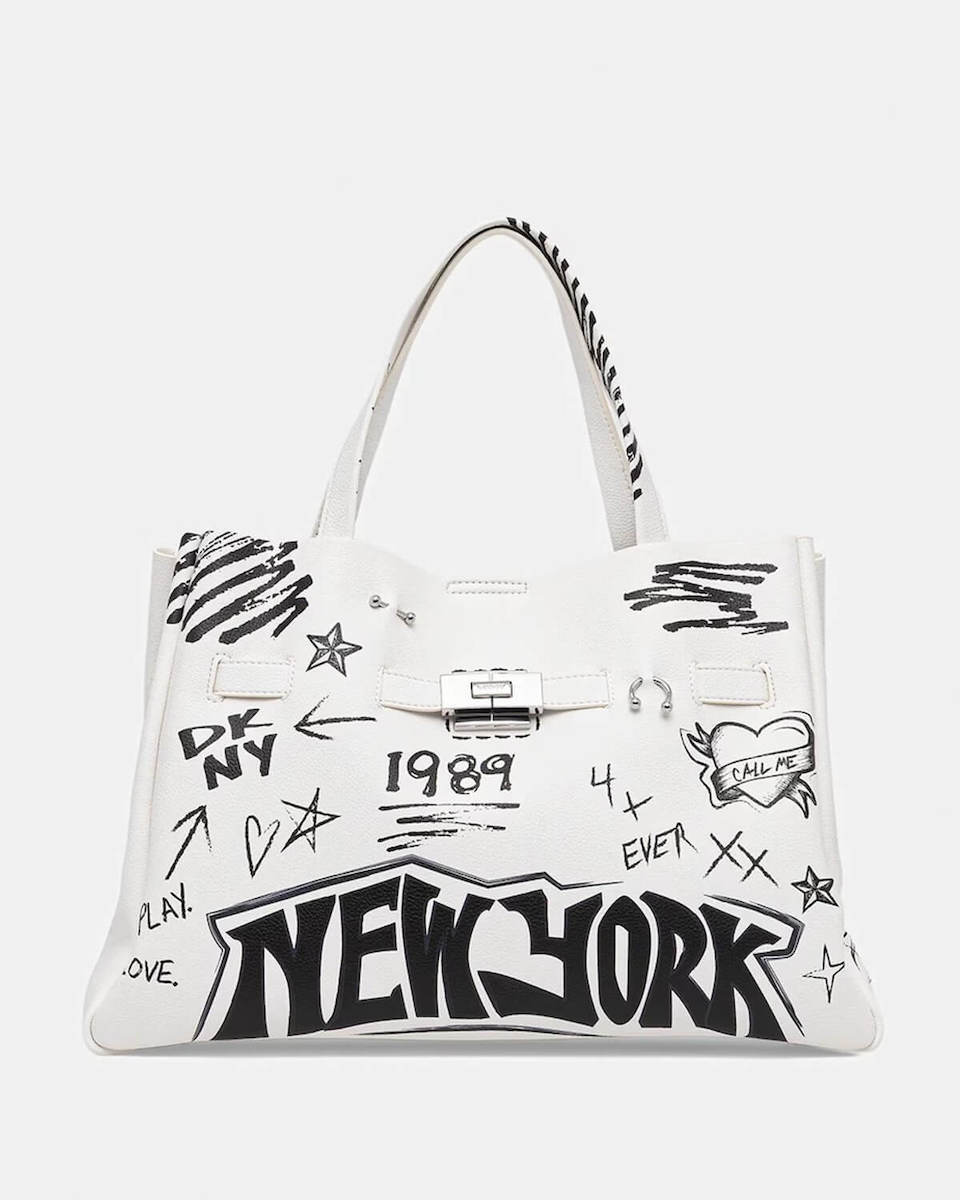 DKNY Women's Bag Handbag White R54DDK43-MMW | Skroutz.mt