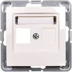Ospel Single Ict Socket Housing Impresja Ecru Gpk-1y P 27 Ospel Single Ict Socket Housing Impresja Ecru Gpk-1y P 27