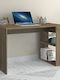 Desk Mikro Wooden with Bookshelf Walnut 120x60x75cm