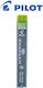 Pilot 12 Συσκευασίες x 12 Μύτες Μολυβιού Begreen Πάχους 0.7mm Τύπου HB