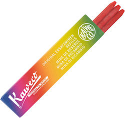 Reîncărcări Mine Pentru Creioane Mecanice Kaweco 5.6mm All Purpose Roșii HB 3 Bucăți Reîncărcări Mine Pentru Creioane Mecanice Kaweco 5.6mm All Purpose Roșii HB 3 Bucăți