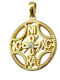 Kontopoulos Pendant Kids Talisman Double Sided Konstantinato made of Gold 9K P734KR