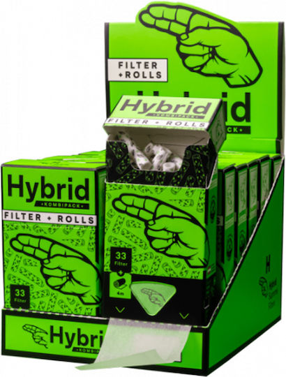 Hybrid Filters Филтърни Накрайници Активен въглен 33x12бр