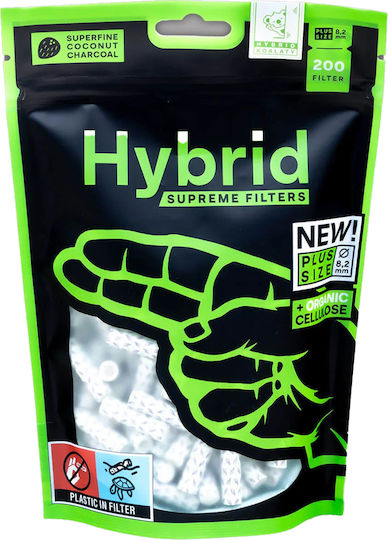 Hybrid Filters Филтърни Накрайници Активен въглен 8.2мм 200x1бр