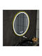 Alista Home Oglindă de Baie Rotundă Lumini LED Atingere 50x50cm Transparent
