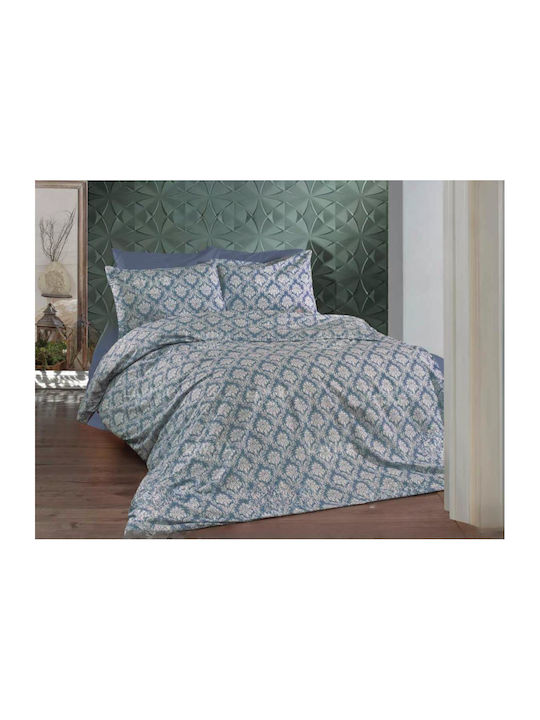 Linea Home Duvet Cover Double 200x240 Blue