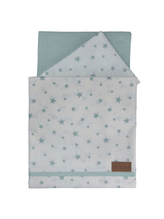 Bebe Stars Σετ Stars Πράσινο 100x150εκ.