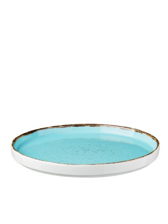 Lukanda Farfurie joasă din Porțelan Light Blue cu Diametru 22cm