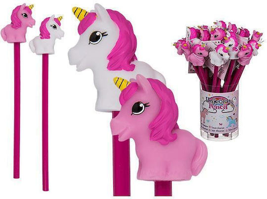 Pencils Plastic Cover Unicorn Cocktail 2 Designs 24 Pieces
