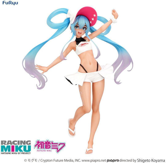 Hatsune Miku Racing Miku 2024 Statuie De Vară Trio-try-it 21cm