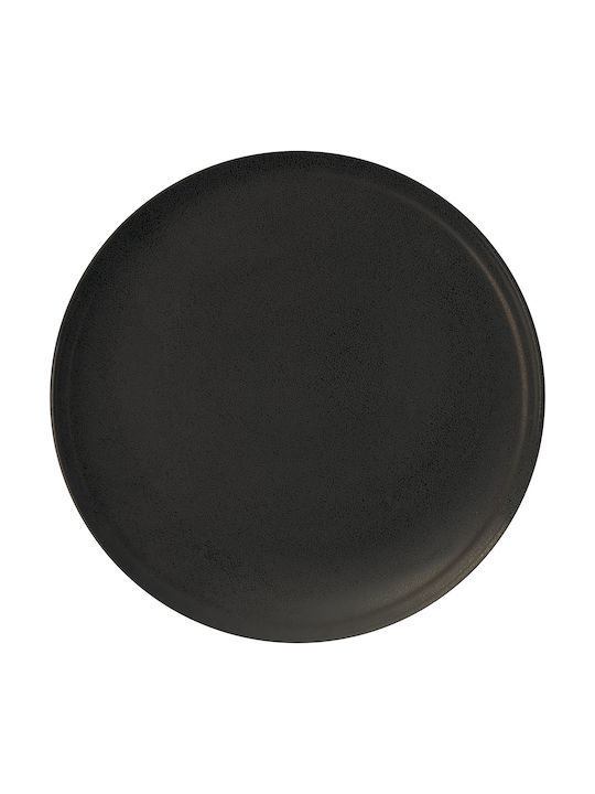 GTSA Midnight Teller Untiefe aus Porzellan Schwarz mit Durchmesser 27cm