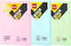 Deli Memo Pads Stickers 100 Sheets 76x101mm Stick Up Assorted 12 Pieces