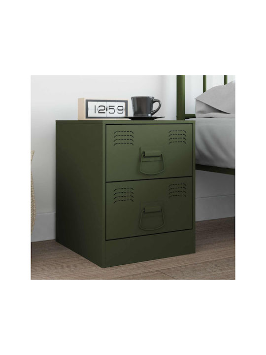 vidaXL Knob Furniture made of Metallic Green 879439 12pcs