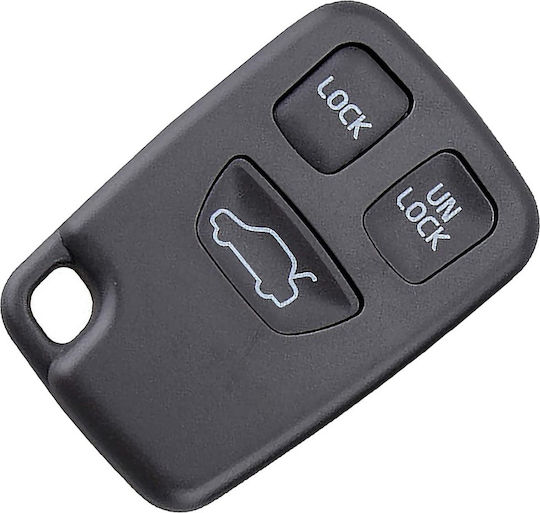 Husă Cheie Auto 3 Butoane Volvo S40 V40 S70 C70 V70 XC70 XC90 S60 S80 S90 V70 V90