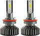 Lămpi Autoturismului H11 / H8 / H9 Canbus LED 6500K Alb rece 12-24V / 36V 36W 2buc