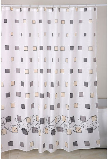 Inter Ceramic Κουρτίνα Λευκή 184SC