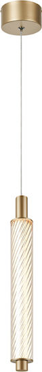 Aca Hängelampe Gold 4.5x4.5x150cm.