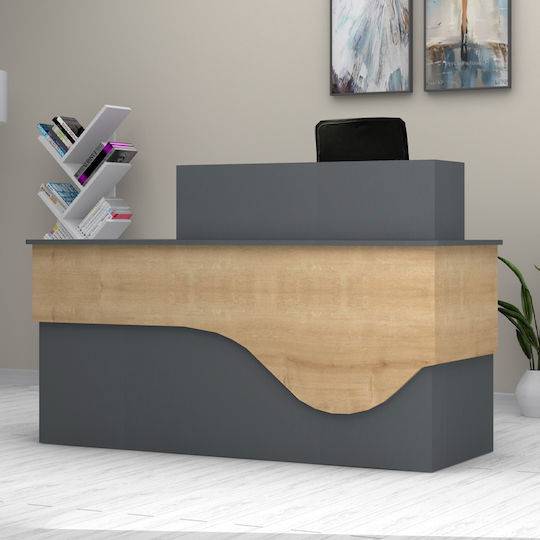 Megapap Office Reception L160xW60xH101.8cm