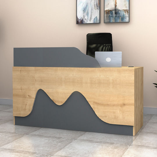 Megapap Office Reception L160xW60xH100cm