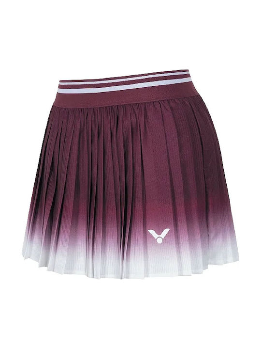 Athletic Dryfit Skirt Shorts Victor K-56300 D Red