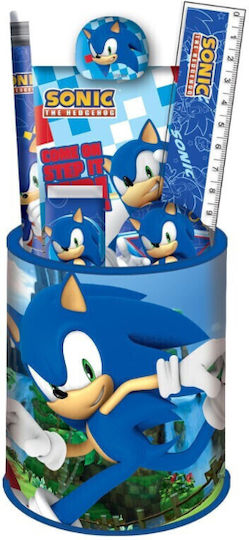 Gim Σετ Μολυβοθήκη 7 Τεμ Sonic Classic 334-81884