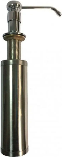 Inter Ceramic Εντοιχιζόμενο Dispenser Κουζίνας Μεταλλικό 300ml