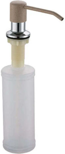 Inter Ceramic Εντοιχιζόμενο Dispenser Κουζίνας Πλαστικό Μπεζ 200ml