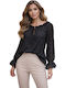 Damen Bluse Black