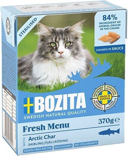 Bozita Nassfutter für Katzen mit Hirsche ohne Getreide 370gr