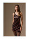 Olly Mini Evening Dress Pink