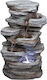 Marhome Fountain with Light 33x24x56cm 15-20360