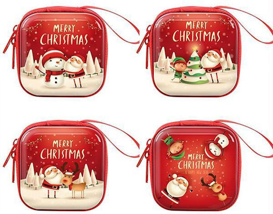 Portofeluleț De Crăciun Pentru Monede 7,5x7,5cm Cocktail Set 6 Bucăți