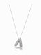 Rebekka Necklace Monogram from Gold Plated Steel