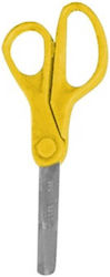 Justnote Foarfece Școlar 13cm Galben 50-2982 Justnote Foarfece Școlar 13cm Galben 50-2982