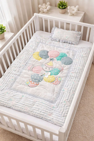Olia Home Σет За Количка Παστέλ 2бр