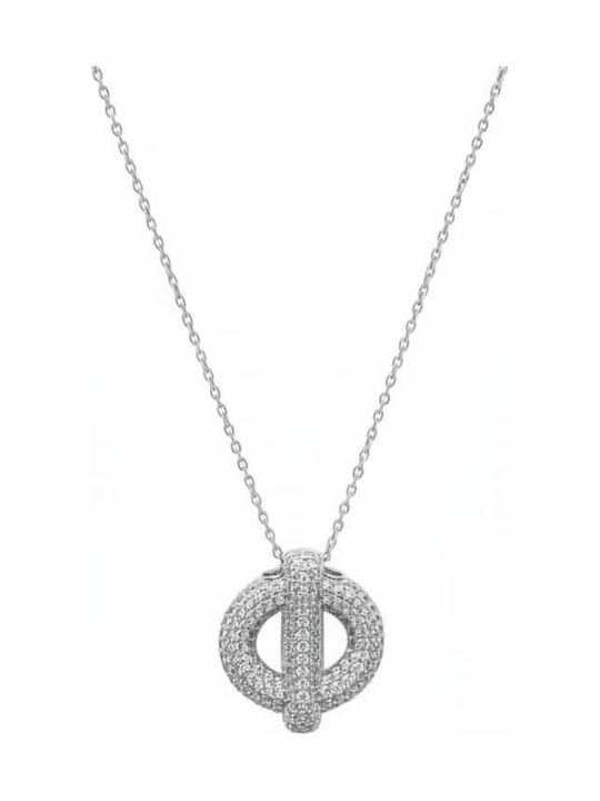 Rebekka Necklace Monogram from Gold Plated Steel
