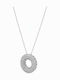 Rebekka Necklace Monogram from Gold Plated Steel