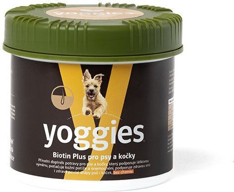 Biotin Plus Natural Dog Supplement Granules Yoggies 400g