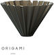 Cafetieră Pentru Cafea La Filtru Origami Air S Neagră Transparentă 1–2 Căni