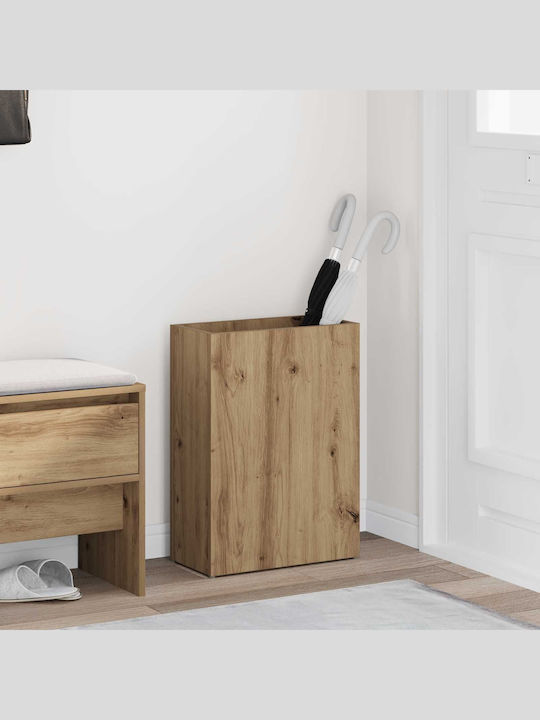 vidaXL Ομπρελοθήκη Ξύλινη Καφέ 40x20x55.5cm