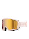 Rossignol Spiral Ski- und Snowboardbrille für Erwachsene in Rosa mit rosafarbenem Glas