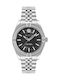 Philipp Plein Plein Icon Chain Womens Watch 43mm Battery with Silver Metal Bracelet